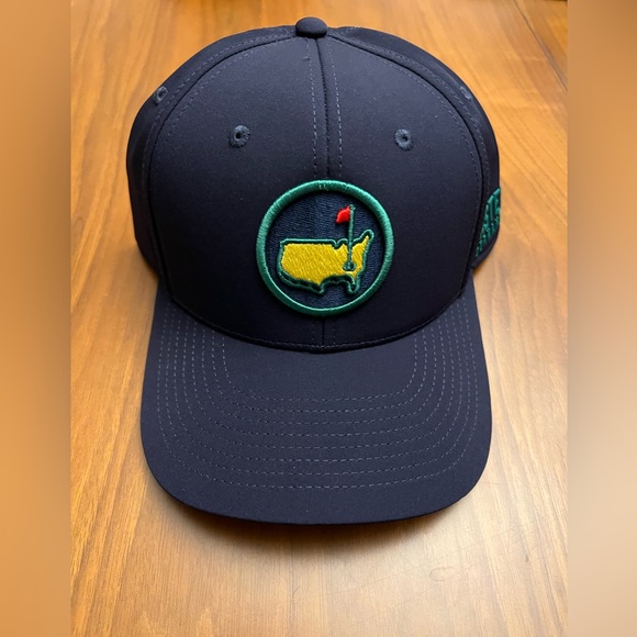 Masters Accessories Masters Golf Hat Navy Snapback Performance Tech